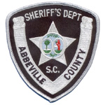 Abbeville County Sheriff's Department, SC Abbeville County Sheriff's Department, SC