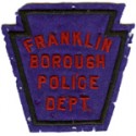Franklin Borough Police Department, Pennsylvania