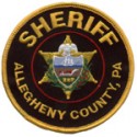 Allegheny County Sheriff's Department, Pennsylvania