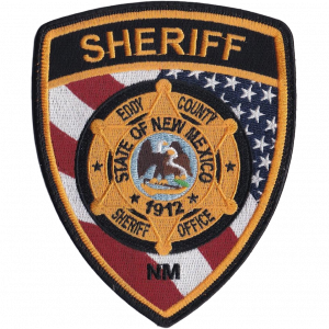 EDDY COUNTY sheriff セカンドパッチ　メーカーホールマーク付 Sheriff James Leslie Dow, Eddy County Sheriff's Office, New Mexico