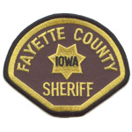 Fayette County Sheriff's Department, Iowa