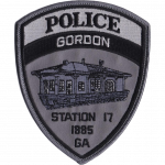 Gordon Police Department, GA