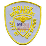 Big Spring Police Department, Texas