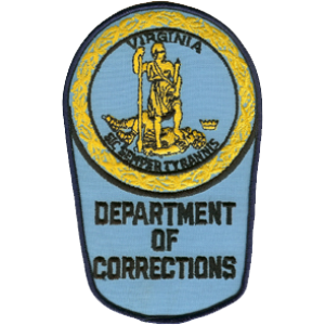 virginia corrections department officer