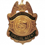 United States Department of Justice - Bureau of Prohibition, US