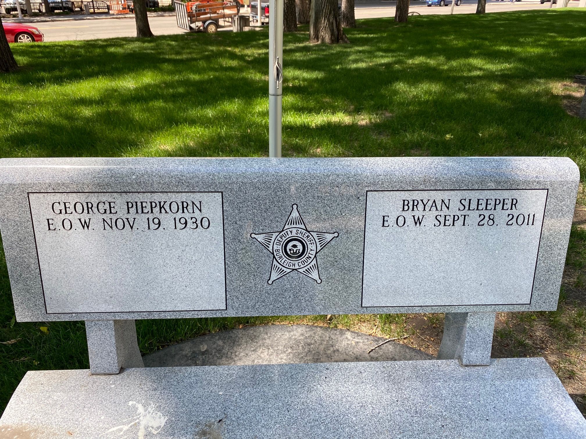 Deputy Sheriff George Frank Piepkorn | Burleigh County Sheriff's Office, North Dakota