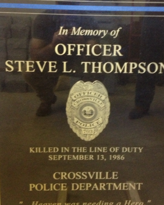 Patrolman Stevie L. Thompson | Crossville Police Department, Alabama