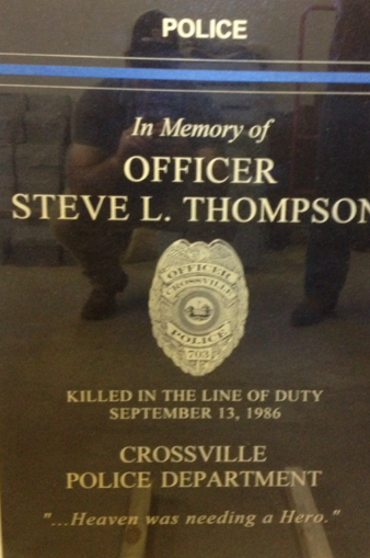 Patrolman Stevie L. Thompson | Crossville Police Department, Alabama