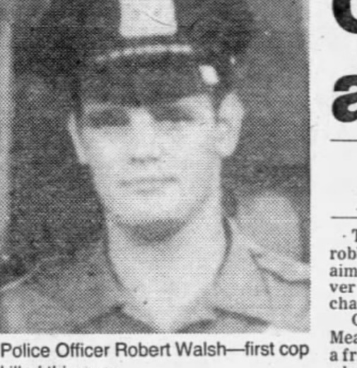 Police Officer Robert E. Walsh | New York City Police Department, New York