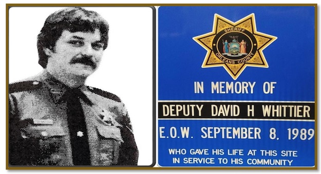 Deputy Sheriff David H. Whittier | Orleans County Sheriff's Department, New York