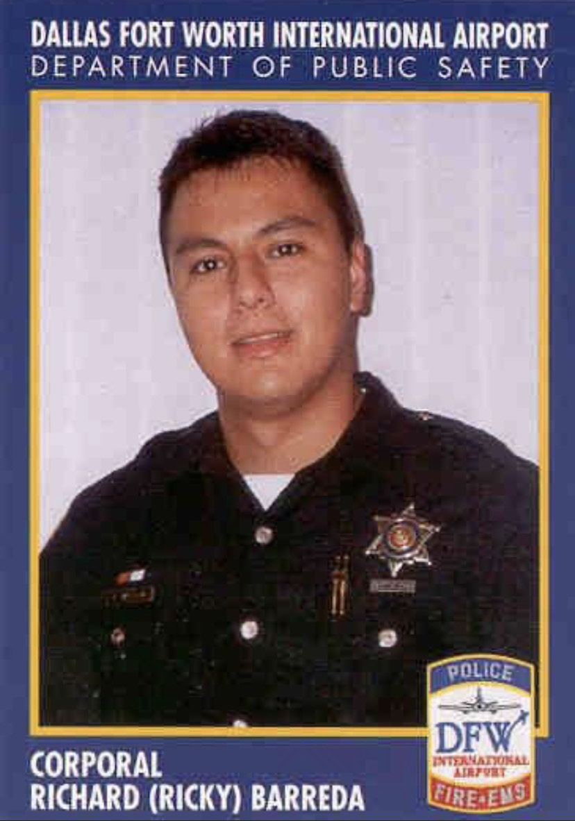 Corporal Richard David Barreda | Dallas / Fort Worth International Airport Police Department, Texas