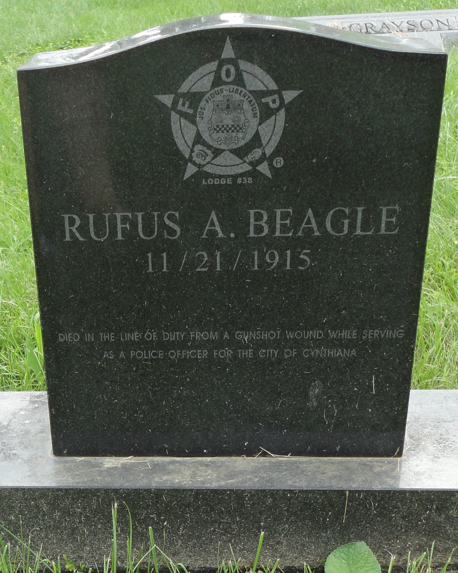 Officer Rufus A. Beagle | Cynthiana Police Department, Kentucky