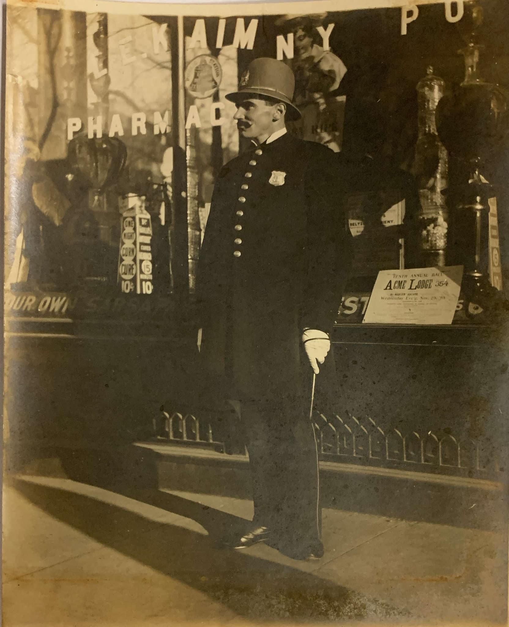 Patrolman Rush A. Webster | New York City Police Department, New York