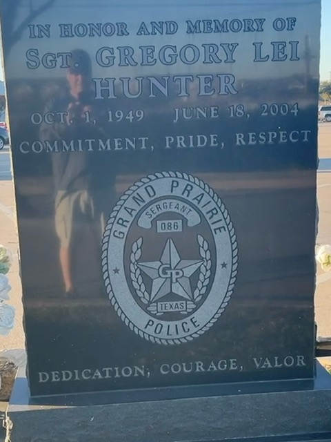 Sergeant Gregory Lei Hunter | Grand Prairie Police Department, Texas
