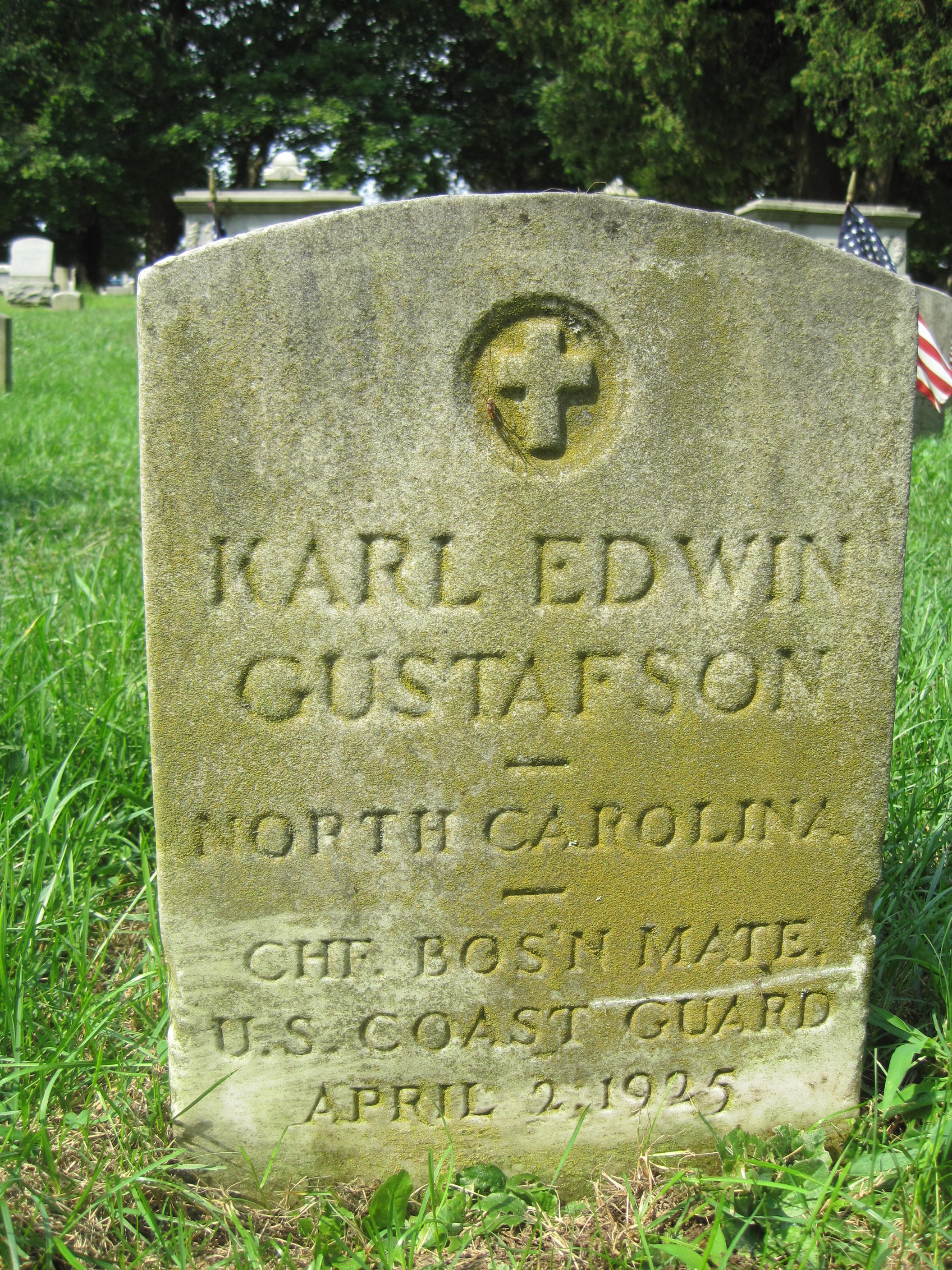 Coast Guardsman Karl Edwin Gustafson | United States Coast Guard, U.S. Government