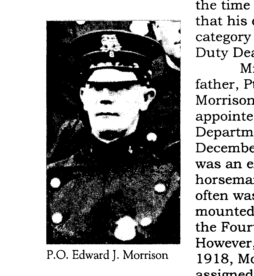 Police Officer Edward J. Morrison | Yonkers Police Department, New York