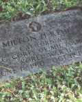 Private First Class Milton H. Rehe | United States Army Military Police Corps, U.S. Government