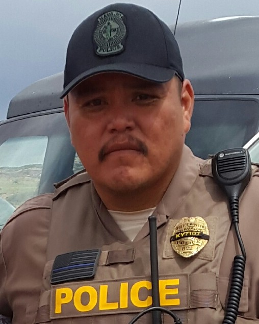 Senior Police Officer LeAnder Frank | Navajo Division of Public Safety, Tribal Police
