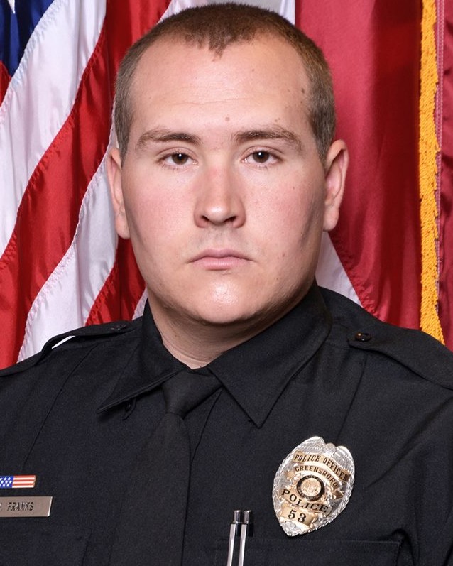 Police Officer Jared William Franks | Greensboro Police Department, North Carolina