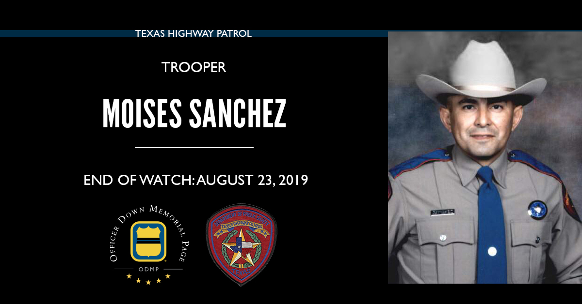 Trooper Moises Sanchez | Texas Department of Public Safety - Texas Highway Patrol, Texas