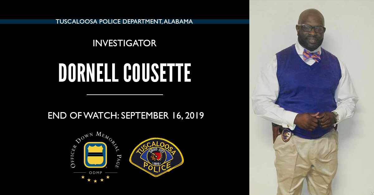 Investigator Dornell Cousette | Tuscaloosa Police Department, Alabama