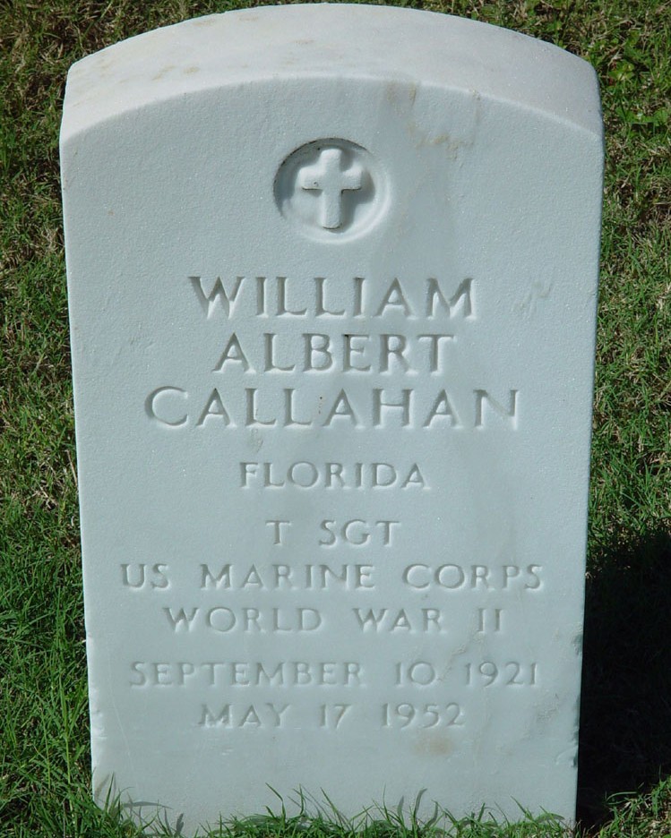 Technical Sergeant William Albert Callahan | United States Marine Corps Military Police, U.S. Government