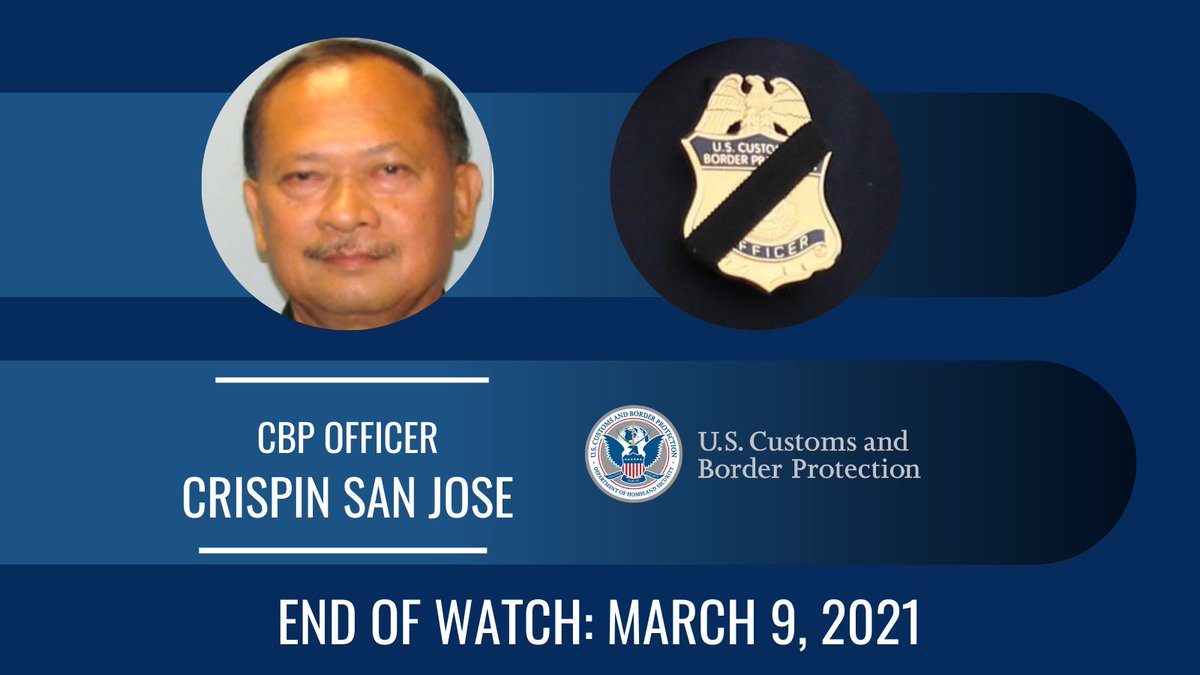 Officer Crispin San Juan San Jose | United States Department of Homeland Security - Customs and Border Protection - Office of Field Operations, U.S. Government