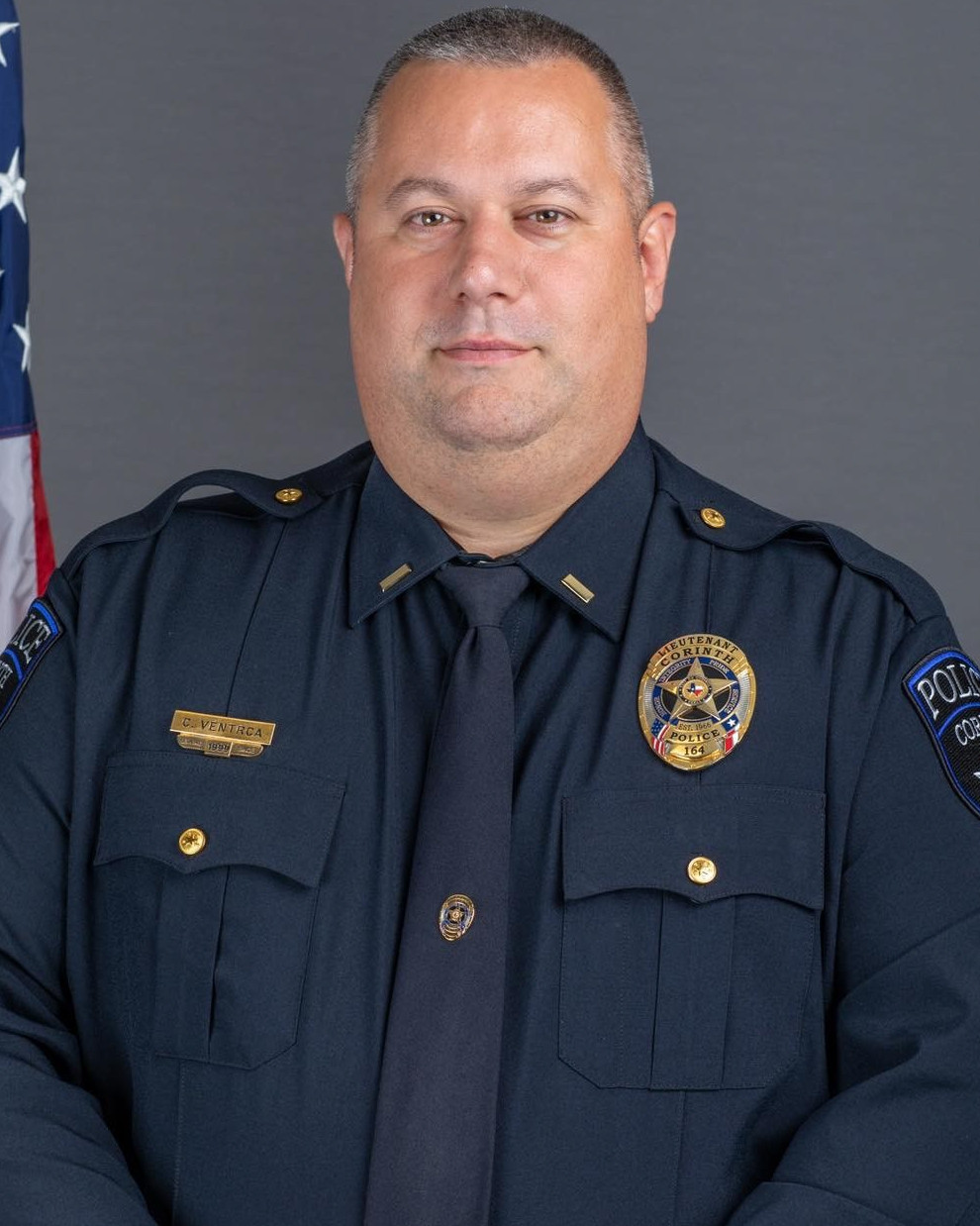 Lieutenant Clinton Joseph Ventrca | Corinth Police Department, Texas Lieutenant Clinton Joseph Ventrca | Corinth Police Department, Texas
