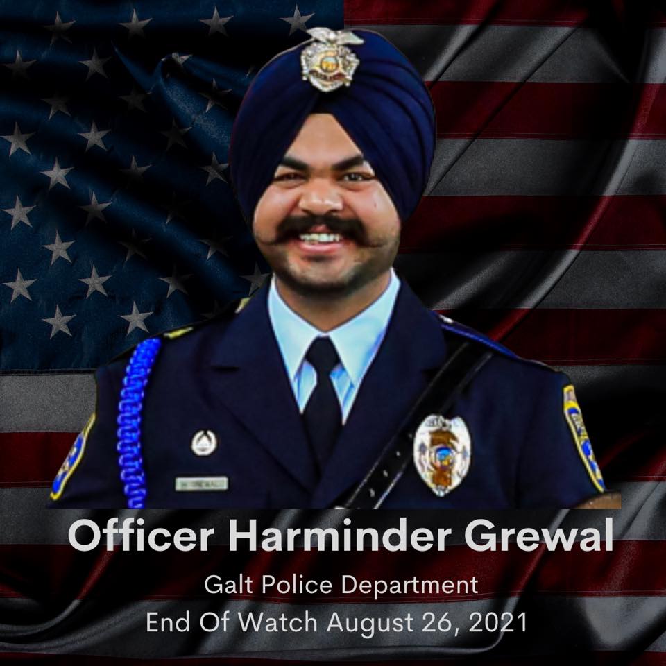 Police Officer Harminder Singh Grewal | Galt Police Department, California