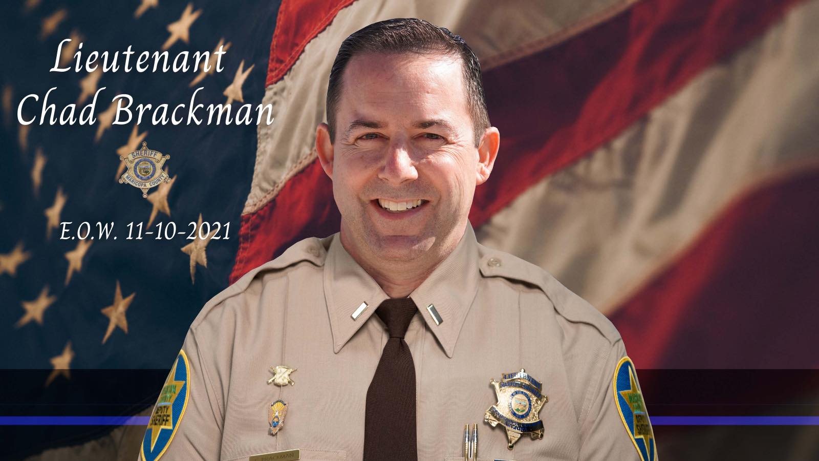 Lieutenant Chad Owen Brackman | Maricopa County Sheriff's Office, Arizona