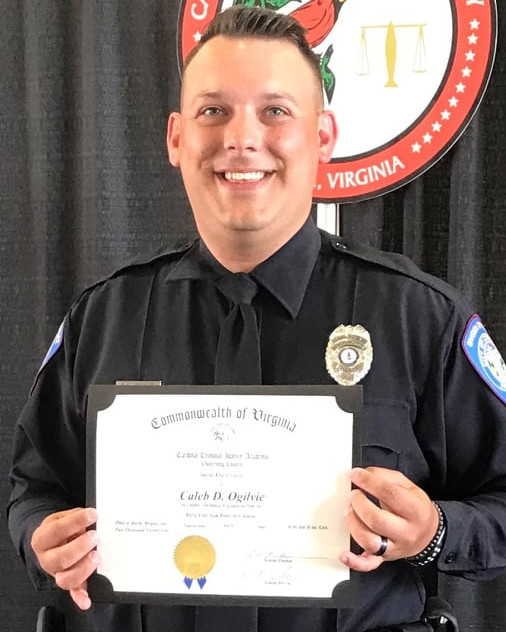 Police Officer Caleb D. Ogilvie | Covington Division of Police, Virginia Police Officer Caleb D. Ogilvie | Covington Division of Police, Virginia