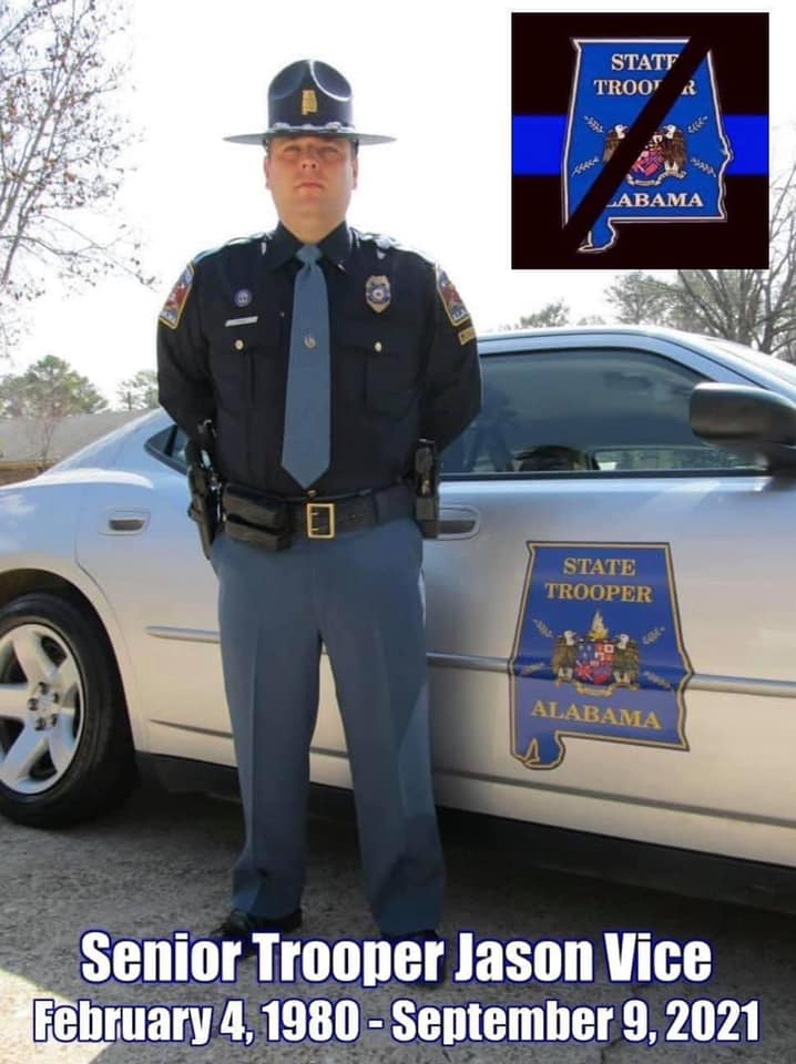 Senior Trooper Jason Lynn Vice | Alabama Law Enforcement Agency, Alabama