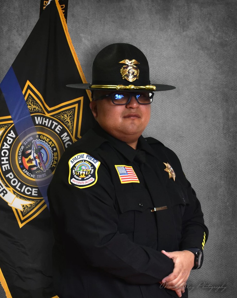 Officer Adrian Lopez, Sr. | White Mountain Apache Tribal Police Department, Tribal Police