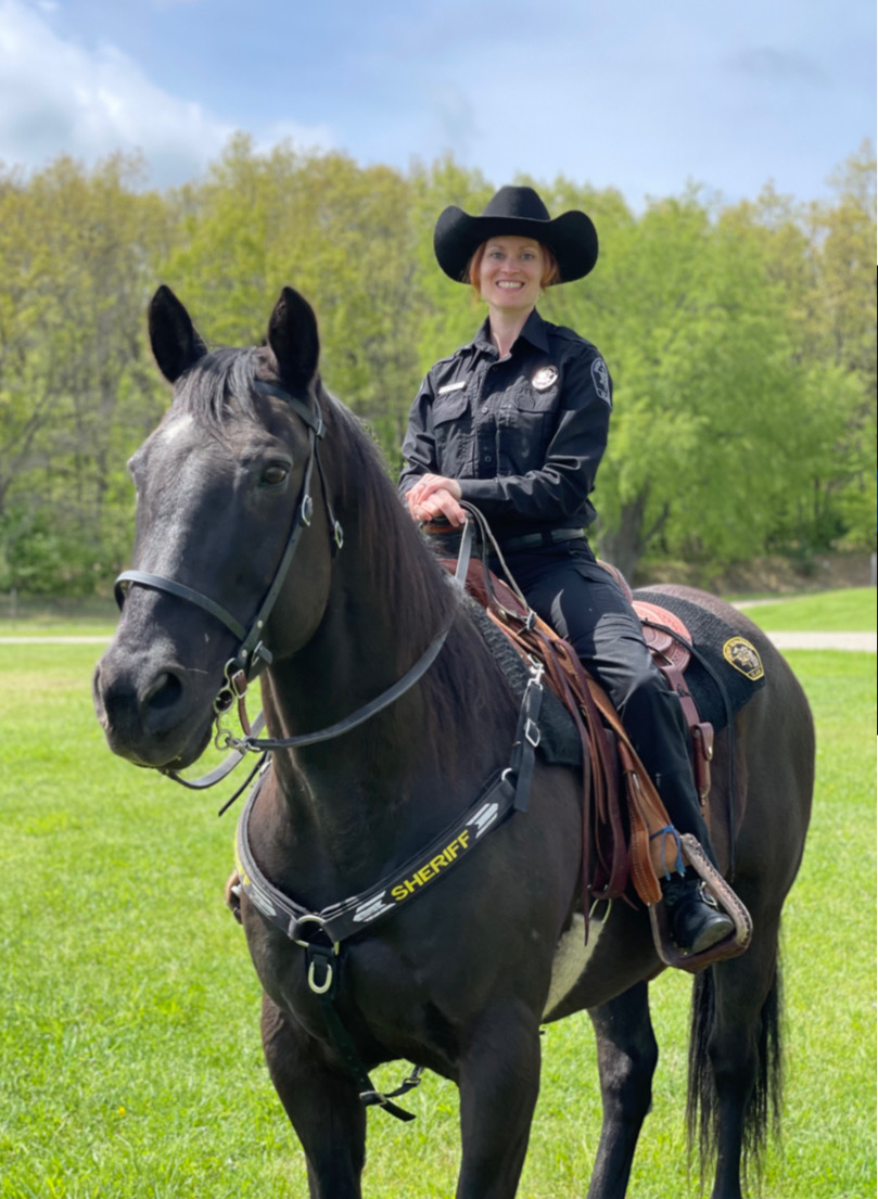 Mounted Deputy Nichole Shuff- Balint | Clare County Sheriff's Department, Michigan