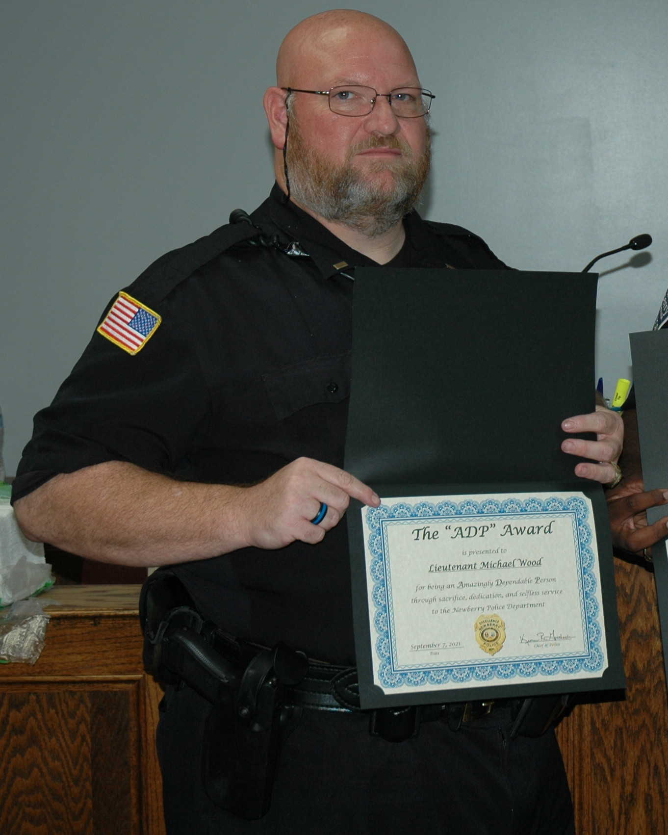 Lieutenant Michael Wood | Newberry Police Department, South Carolina