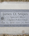 Special Officer James David Snipes | Ogden Police Department, Utah