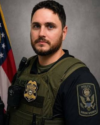 KIDDER TWP POLICE SERGEANT バッジ ミリタリー Sergeant Chris Fisher, Warm Springs Police Department, Georgia