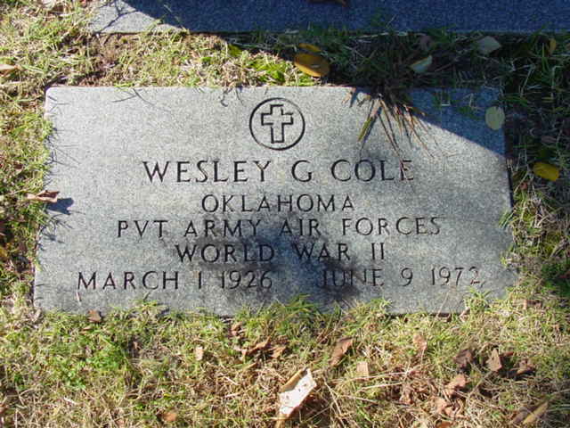 Deputy Sheriff Wesley Green Cole | Tulsa County Sheriff's Office, Oklahoma