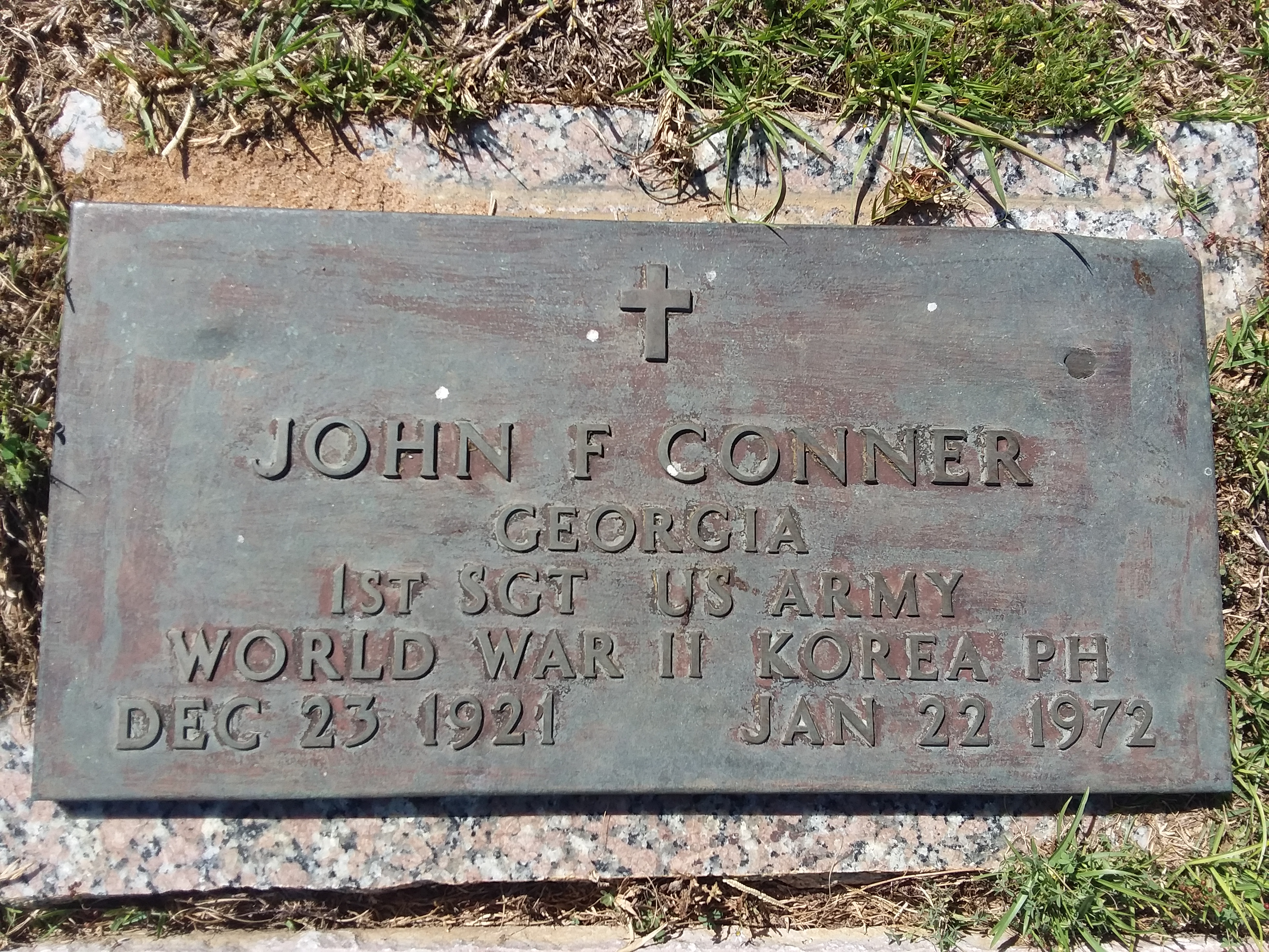 Sergeant John Franklin Conner, Sr. | Cochran Police Department, Georgia