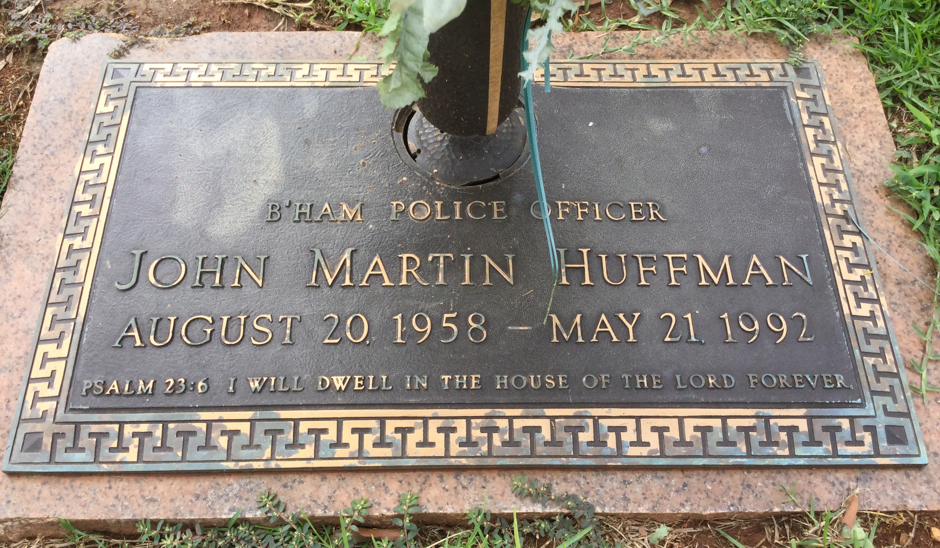 Officer John Martin Huffman | Birmingham Police Department, Alabama