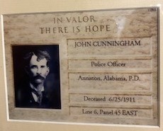 Police Officer John L. Cunningham | Anniston Police Department, Alabama