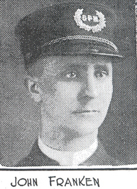 Patrolman John A. Franken | Cincinnati Police Department, Ohio