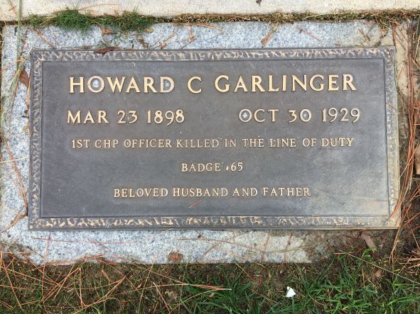Officer Howard Garlinger | California Highway Patrol, California