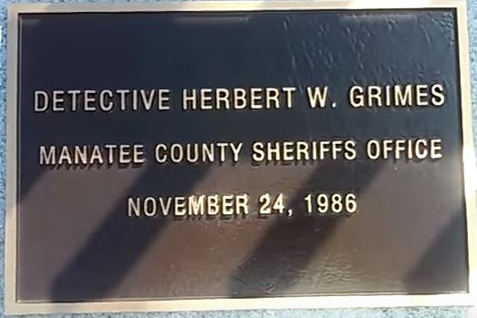Detective Herbert W. Grimes | Manatee County Sheriff's Office, Florida