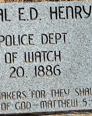 Deputy Marshal E. D. Henry | Albuquerque Police Department, New Mexico