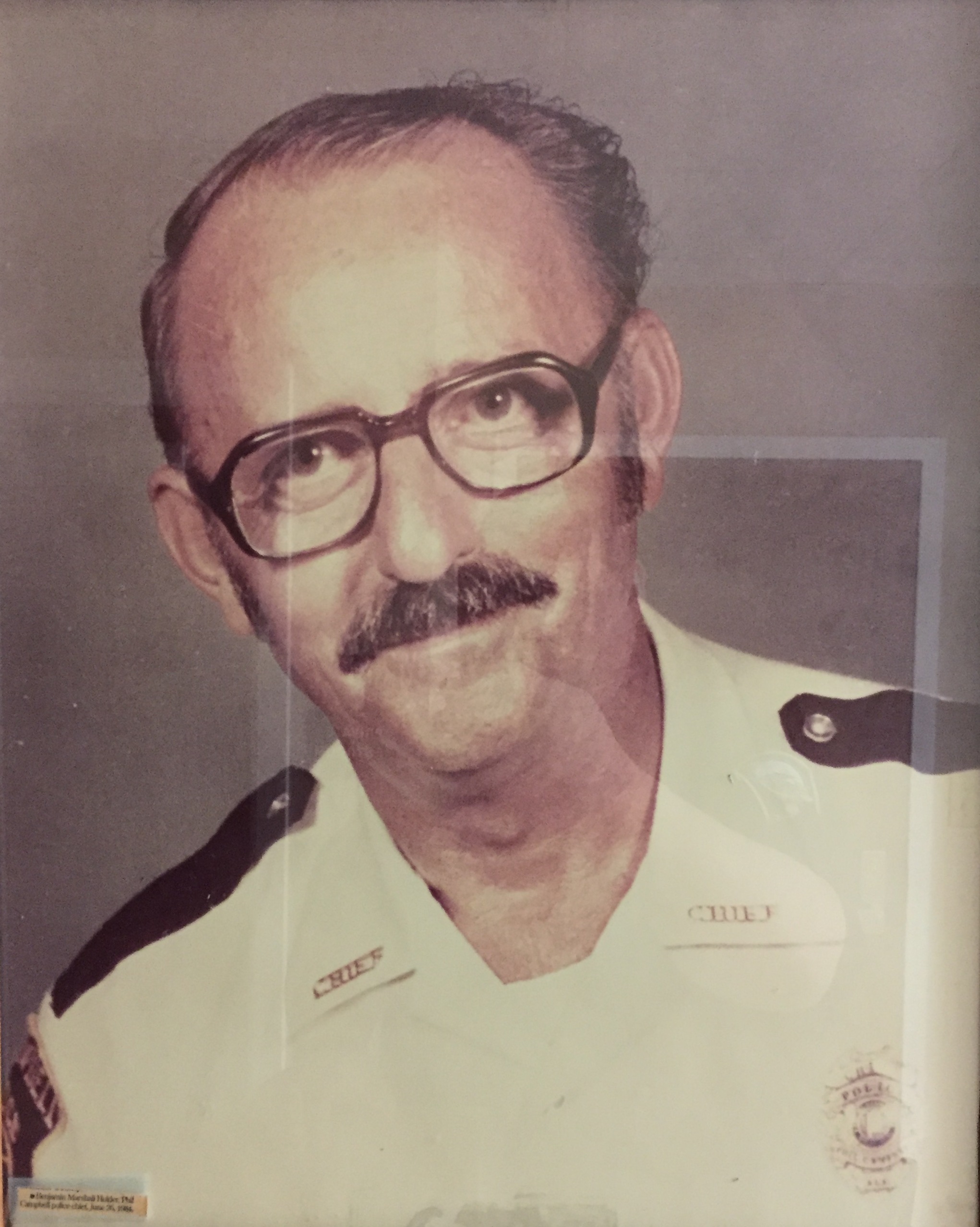 Chief of Police Benjamin Marshall Holder | Phil Campbell Police Department, Alabama
