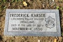Patrolman Fred Karsch | Cincinnati Police Department, Ohio