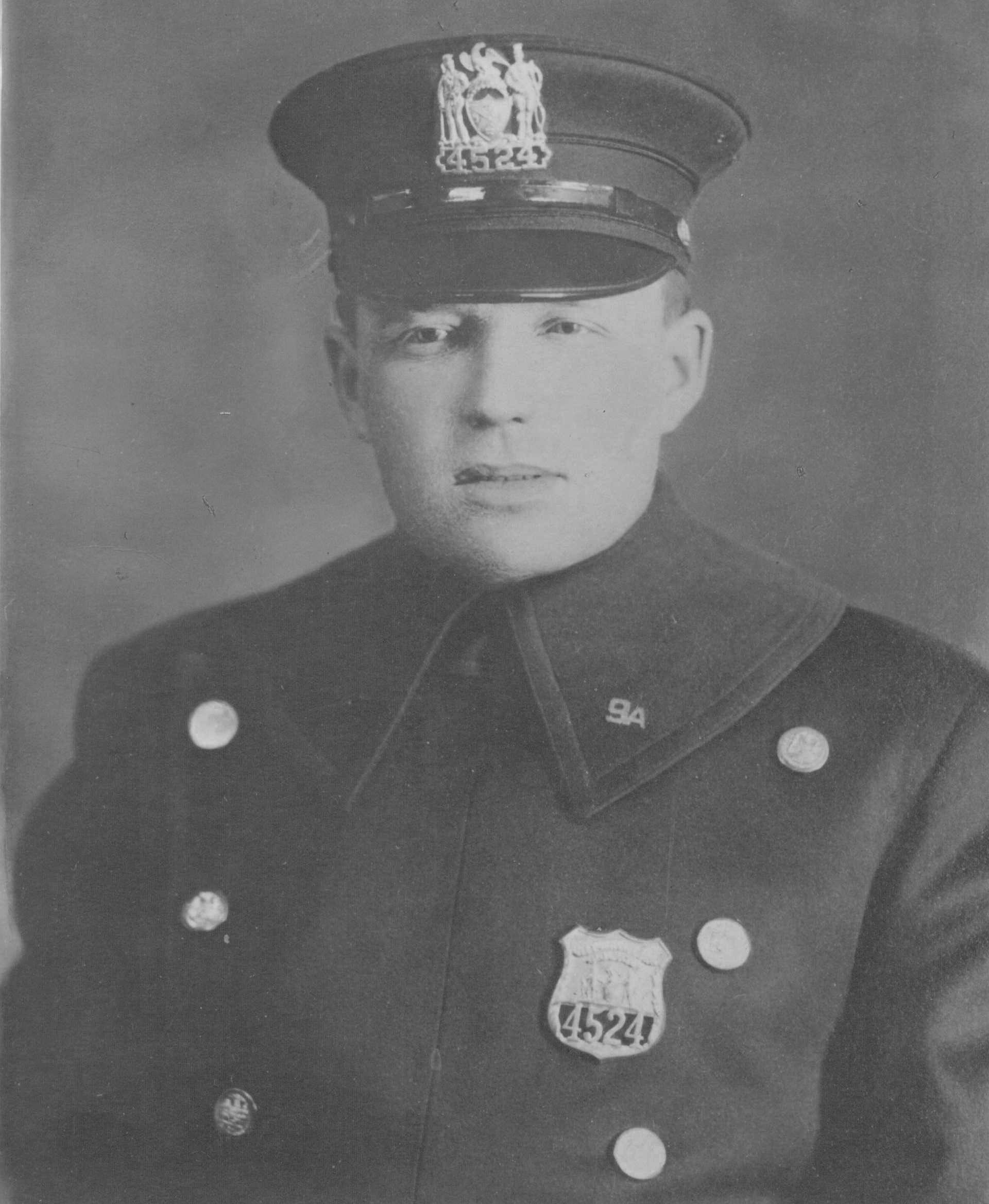 Patrolman Richard J. McCormack | New York City Police Department, New York
