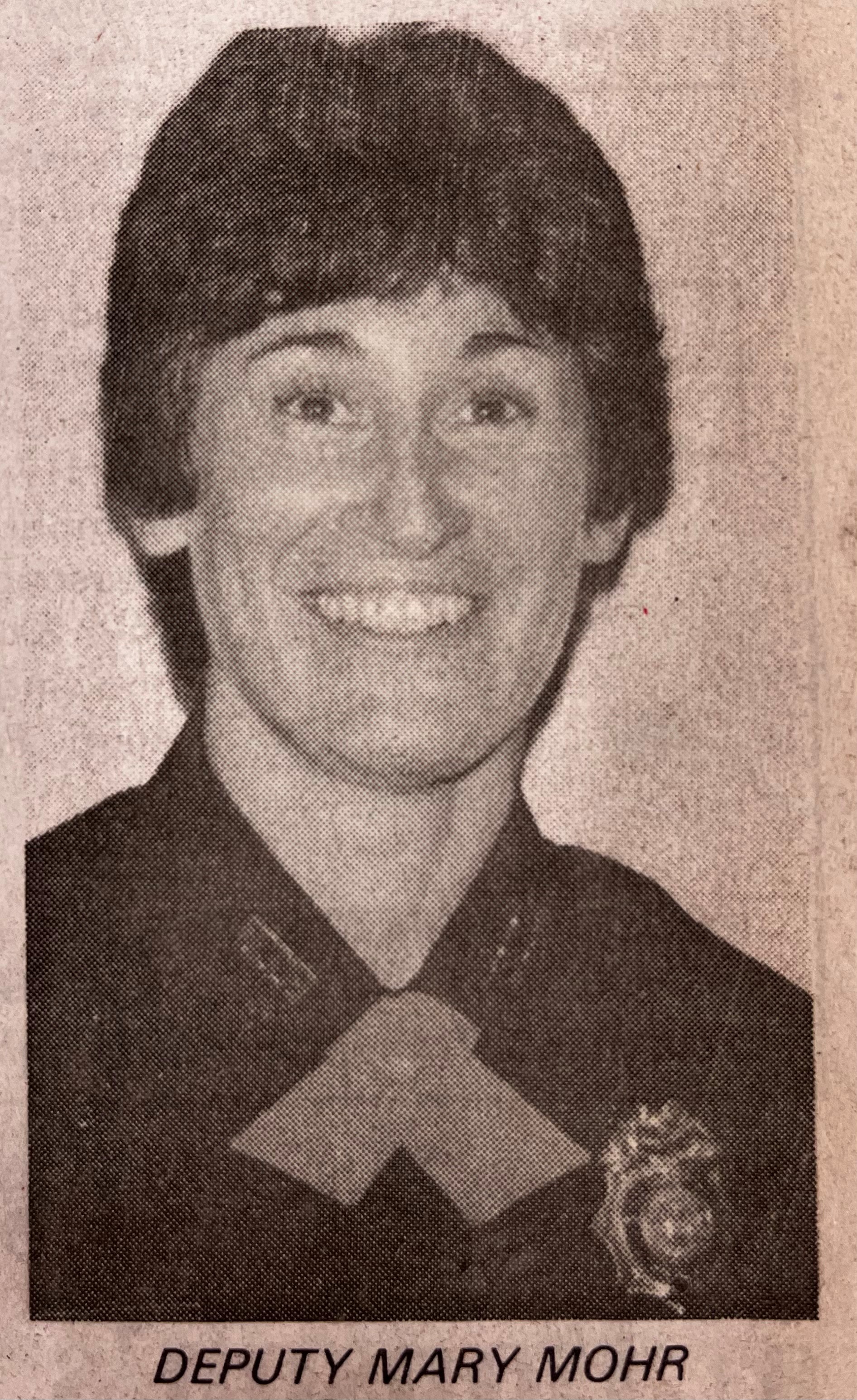Deputy Sheriff Mary C. Mohr | Vilas County Sheriff's Department, Wisconsin