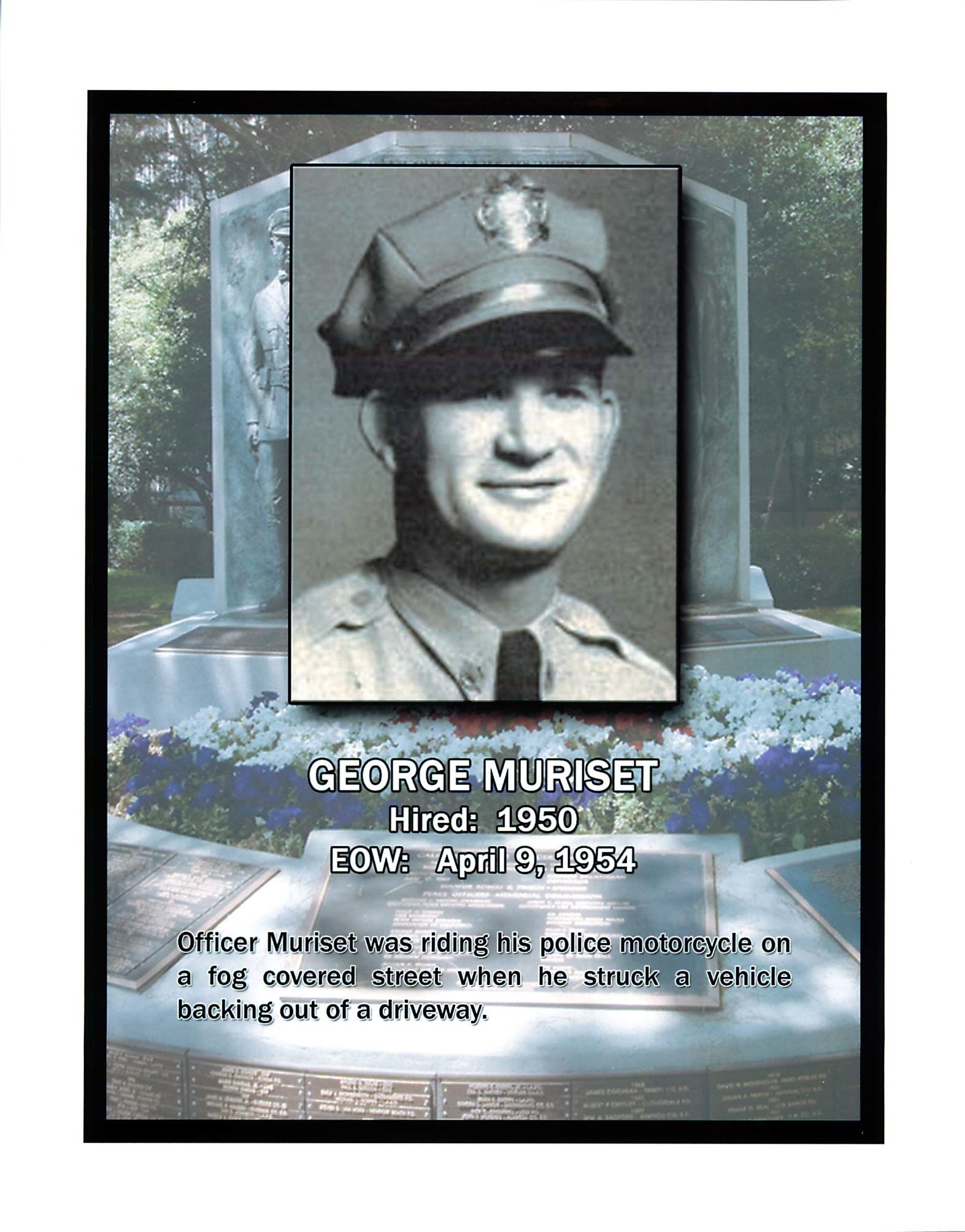 Officer George Edward Muriset | Pomona Police Department, California
